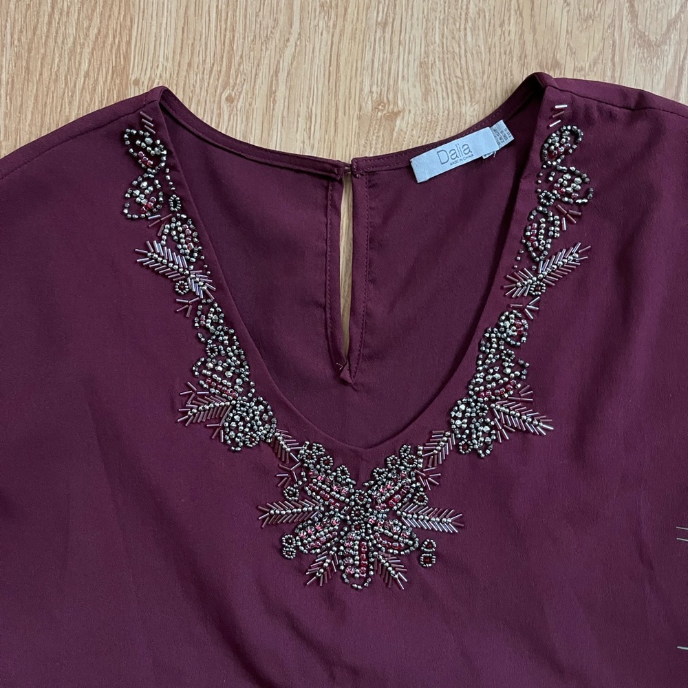 Beaded Dalia Blouse